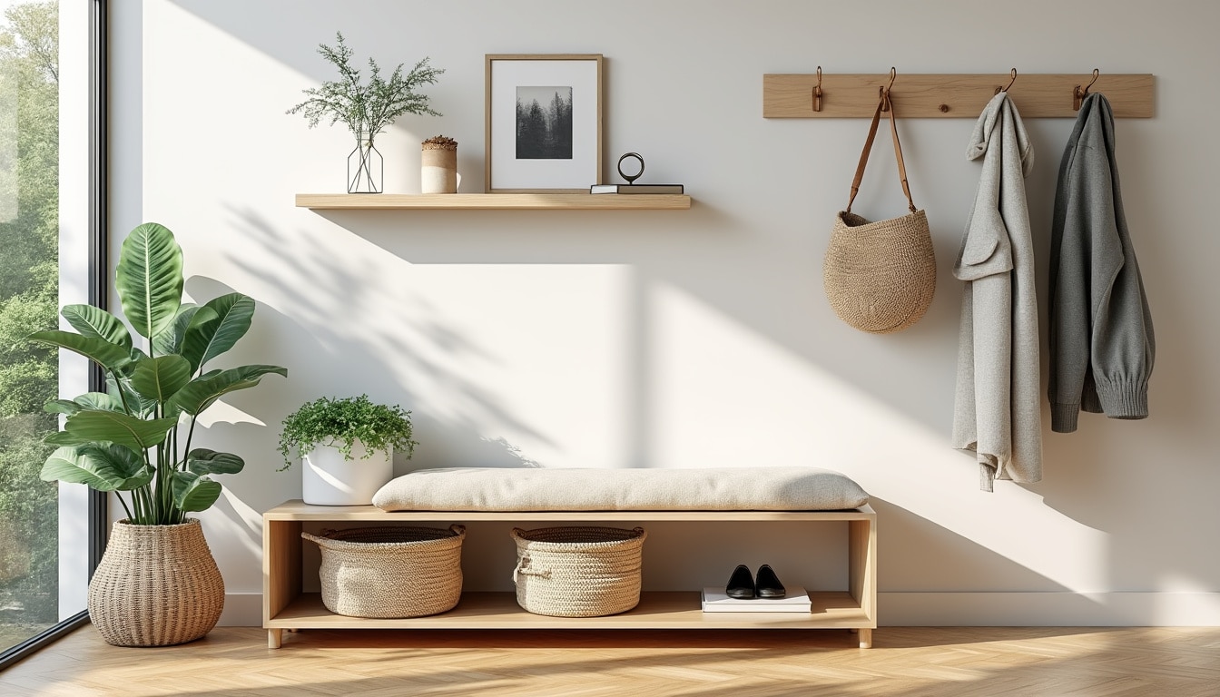 découvrez des astuces pratiques et créatives pour optimiser votre entrée sans meuble à chaussures. transformez cet espace en un lieu fonctionnel et esthétique, avec des solutions de rangement intelligentes et des idées de décoration inspirantes.